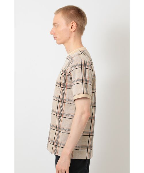 DAKS / ダックス その他トップス | イノベーションチェック 先染めTシャツ | 詳細1