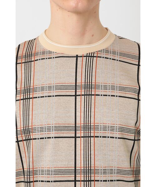 DAKS / ダックス その他トップス | イノベーションチェック 先染めTシャツ | 詳細2