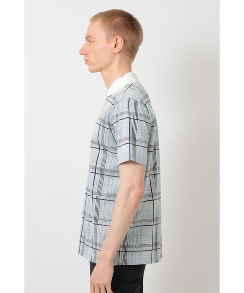 DAKS / ダックス その他トップス | イノベーションチェック 先染めポロシャツ | 詳細1