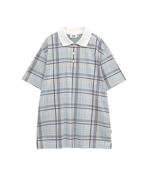 DAKS / ダックス その他トップス | イノベーションチェック 先染めポロシャツ | 詳細5