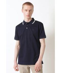 DAKS / ダックス その他トップス | スーピマコットン ラインリブ ポロシャツ