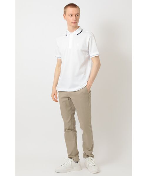 DAKS / ダックス その他トップス | スーピマコットン ラインリブ ポロシャツ | 詳細2
