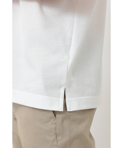 DAKS / ダックス その他トップス | スーピマコットン ラインリブ ポロシャツ | 詳細5