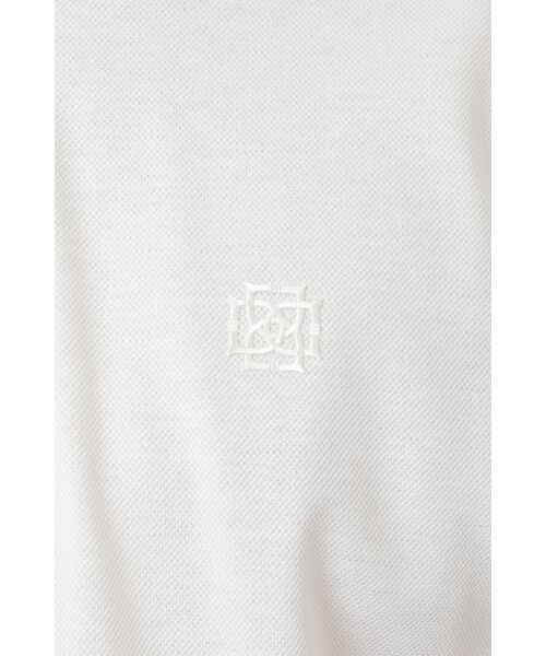 DAKS / ダックス その他トップス | スーピマコットン ラインリブ ポロシャツ | 詳細6