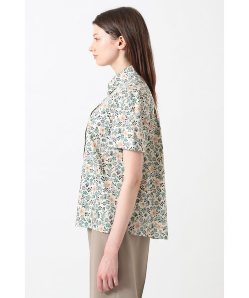 DAKS / ダックス シャツ・ブラウス | リバティコットンローン エデナムプリント ボクシーシャツ | 詳細1