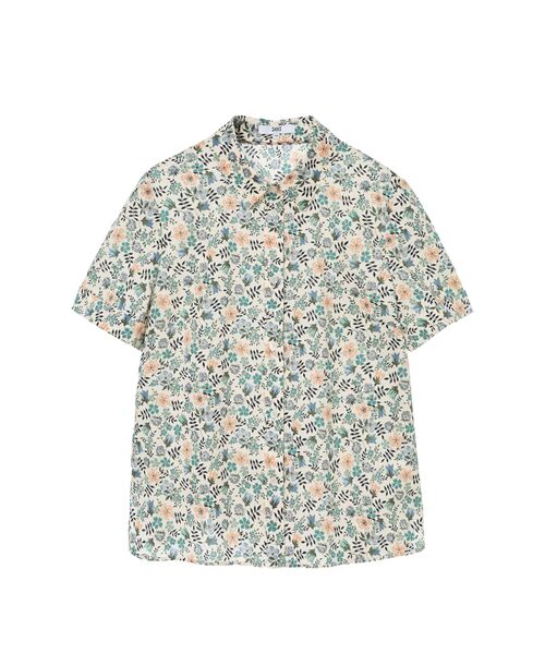 DAKS / ダックス シャツ・ブラウス | リバティコットンローン エデナムプリント ボクシーシャツ | 詳細6