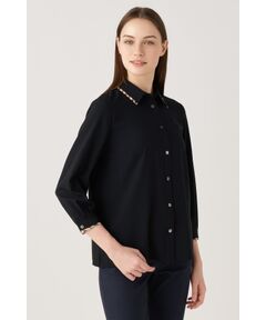 DAKS / ダックス シャツ・ブラウス | ジョーゼットチェックブラウス