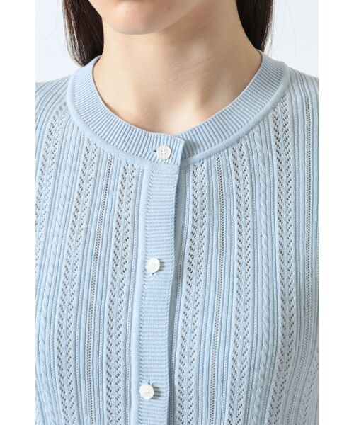 DAKS / ダックス その他トップス | コットンレーシーカーディガン | 詳細4