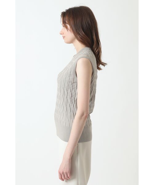 DAKS / ダックス その他 | John Smedley for DAKS ハウスチェックノースリーブトップ | 詳細1