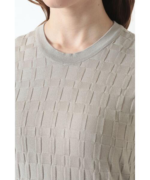 DAKS / ダックス その他 | John Smedley for DAKS ハウスチェックノースリーブトップ | 詳細3