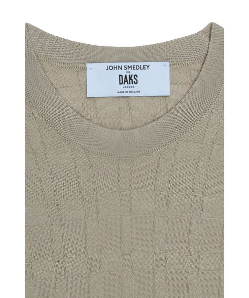 DAKS / ダックス その他 | John Smedley for DAKS ハウスチェックノースリーブトップ | 詳細4