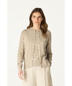 John Smedley for DAKS ハウスチェックカーディガン