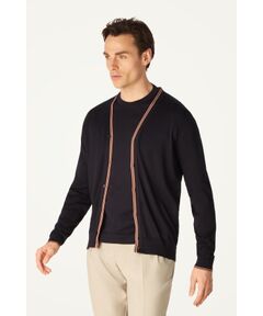 DAKS / ダックス その他 | John Smedley for DAKS ハウスストライプカーディガン