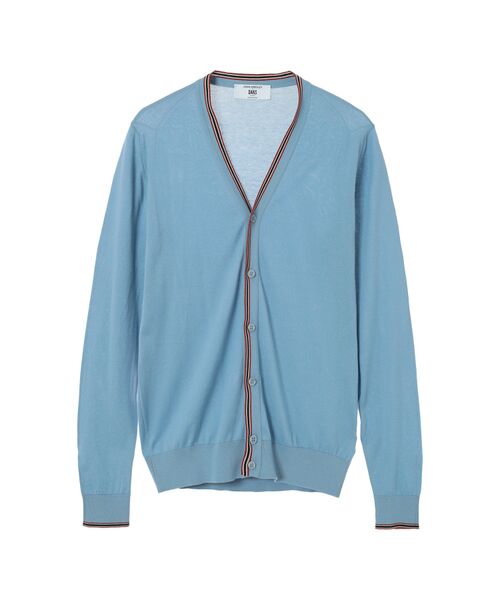 DAKS / ダックス その他 | John Smedley for DAKS ハウスストライプカーディガン（シーグラス）