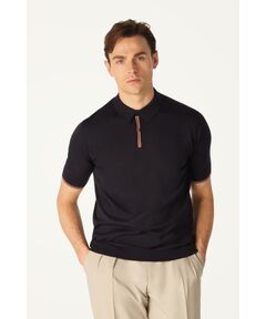 DAKS / ダックス その他 | John Smedley for DAKS ハウスストライプポロシャツ