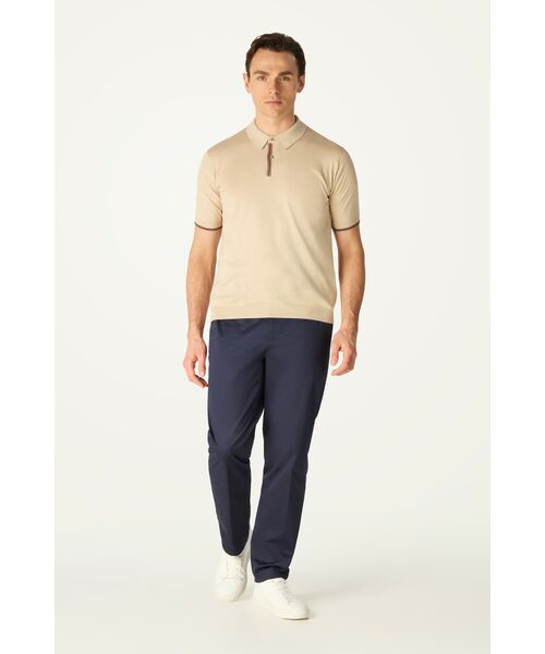 DAKS / ダックス その他 | John Smedley for DAKS ハウスストライプポロシャツ | 詳細4