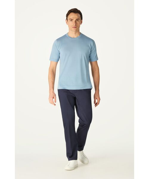 DAKS / ダックス その他 | John Smedley for DAKS ハウスストライプTシャツ | 詳細1