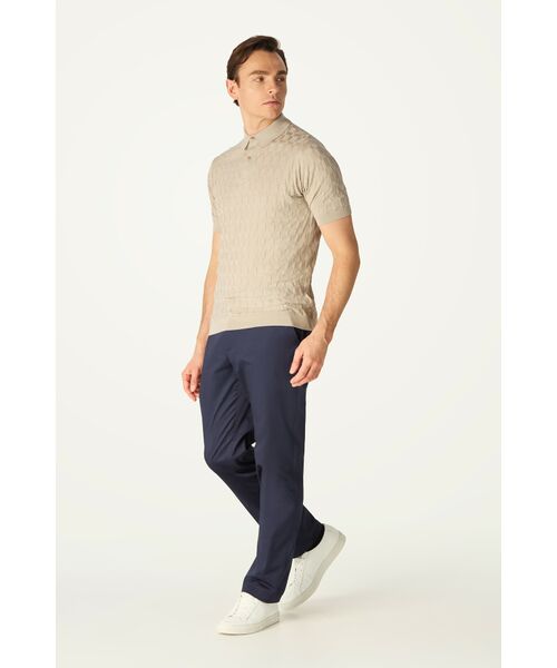 DAKS / ダックス その他 | John Smedley for DAKS ハウスチェックポロシャツ | 詳細1