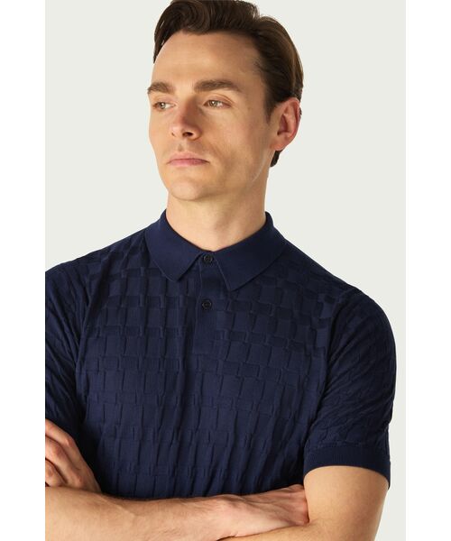 DAKS / ダックス その他 | John Smedley for DAKS ハウスチェックポロシャツ | 詳細4
