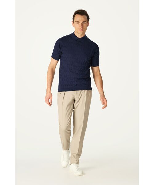 DAKS / ダックス その他 | John Smedley for DAKS ハウスチェックポロシャツ | 詳細5
