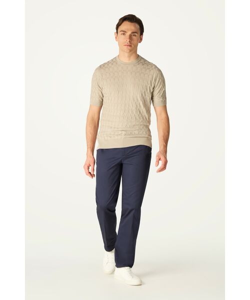 DAKS / ダックス その他 | John Smedley for DAKS ハウスチェックTシャツ | 詳細4