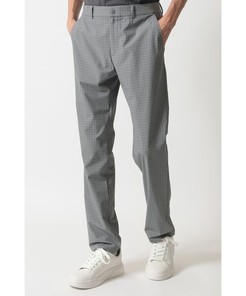 DAKS / ダックス その他パンツ | [DAKS GOLF] 冷感ストレッチチェックパンツ（グレー）