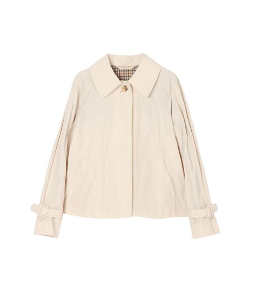 DAKS / ダックス その他アウター | シルク混ワッシャートレンチブルゾン | 詳細7