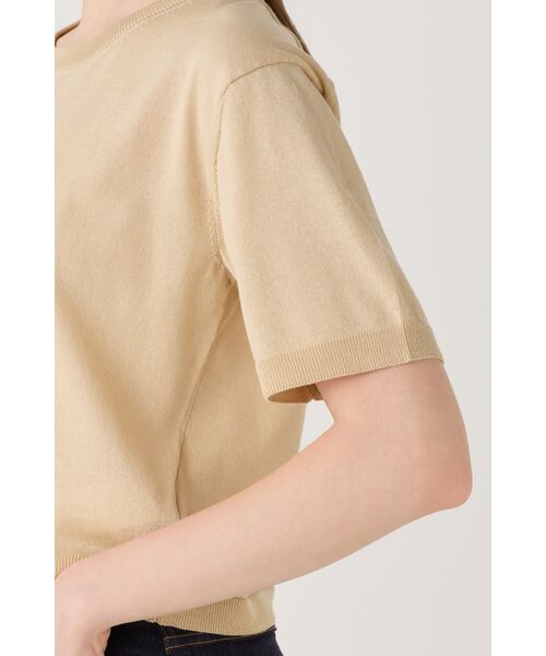 DAKS / ダックス その他トップス | エステルコットンスマイル半袖ニット | 詳細4