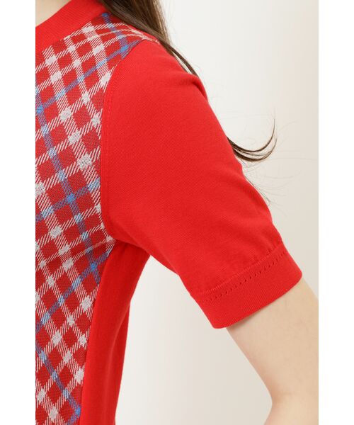 DAKS / ダックス その他トップス | チェックジャカードプルオーバー | 詳細5