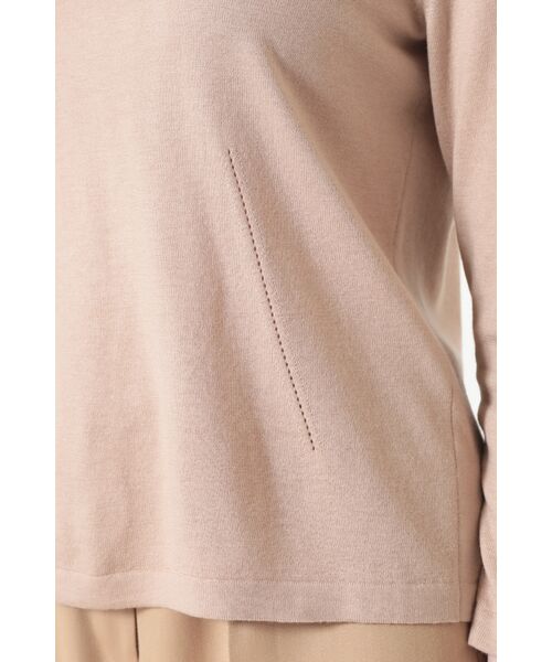 DAKS / ダックス その他トップス | 【ウォッシャブル】衿チェック柄 ニットプルオーバー | 詳細4