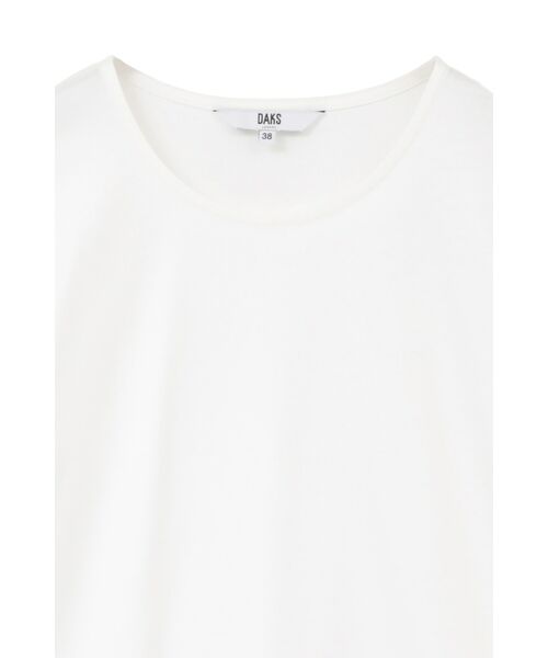 DAKS / ダックス その他トップス | ハウスチェックカフス5分袖Tシャツ | 詳細4