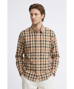DAKS / ダックス シャツ・ブラウス | 隠しボタンダウンハウスチェックコットンシャツ