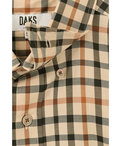 DAKS / ダックス シャツ・ブラウス | 隠しボタンダウンハウスチェックコットンシャツ | 詳細7