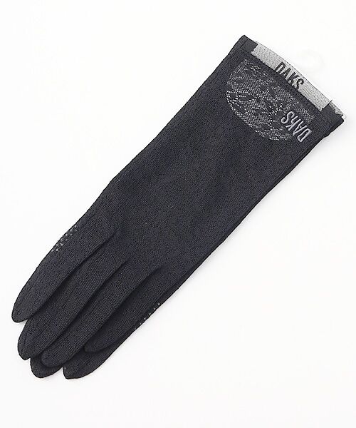 DAKS（GOODS） / ダックス（グッズ） 手袋 | レディース UVカット手袋（BLACK）