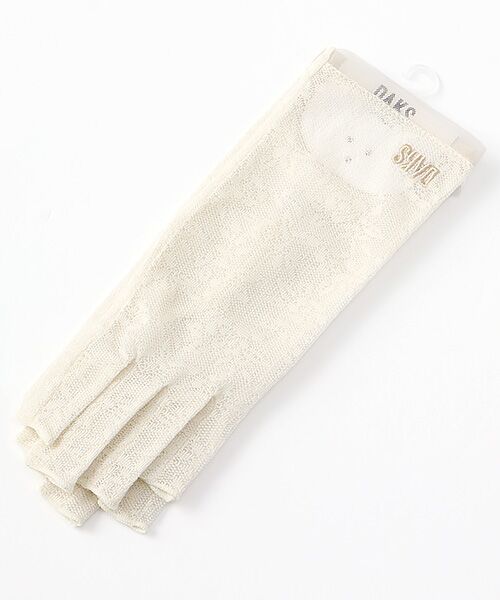 DAKS（GOODS） / ダックス（グッズ） 手袋 | レディース UVカット手袋（IVORY）