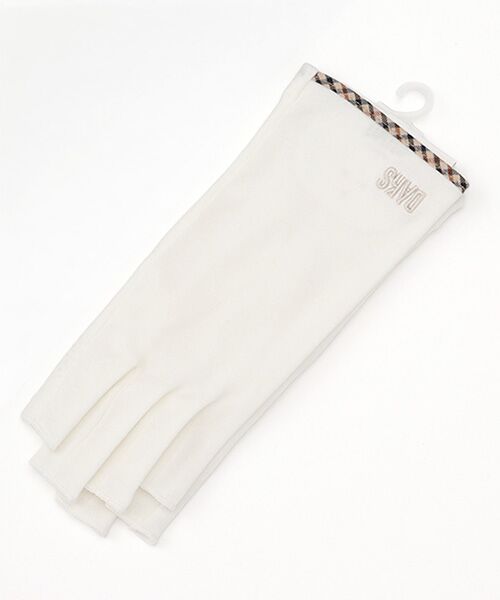 DAKS（GOODS） / ダックス（グッズ） 手袋 | レディース UVカット手袋（WHITE）