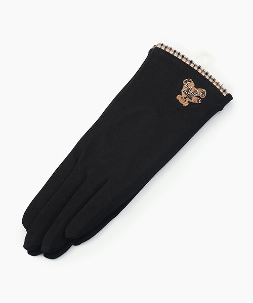 DAKS（GOODS） / ダックス（グッズ） 手袋 | レディース UVカット手袋（BLACK）