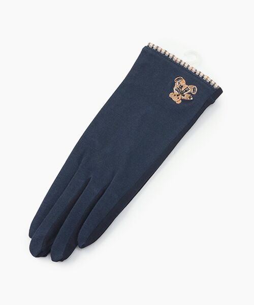 DAKS（GOODS） / ダックス（グッズ） 手袋 | レディース UVカット手袋（NAVY）