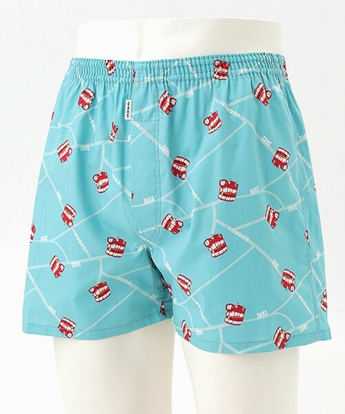 DAKS LONDON　アンダーウェア  / ダックス　ロンドン　アンダーウェア トランクス | 前開きトランクス（グリーン）