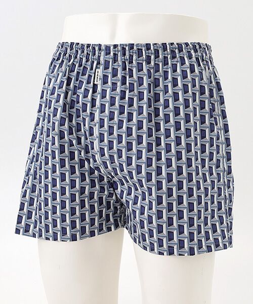 DAKS LONDON アンダーウェア /ダックス ロンドン アンダーウェア 前開きトランクス ブルーグレー M