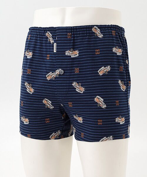 DAKS LONDON アンダーウェア /ダックス ロンドン アンダーウェア 前開きニットトランクス ネイビー L