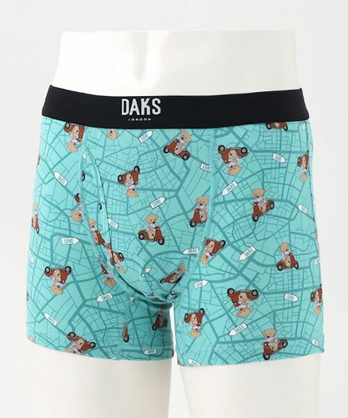 DAKS LONDON　アンダーウェア  / ダックス　ロンドン　アンダーウェア ボクサーパンツ・ブリーフ | 前開きボクサーブリーフ（グリーン）