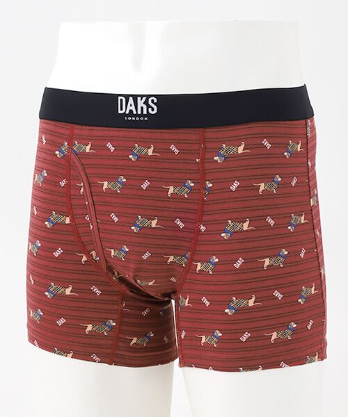 DAKS LONDON　アンダーウェア  / ダックス　ロンドン　アンダーウェア ボクサーパンツ・ブリーフ | 前開きボクサーブリーフ（ワイン）
