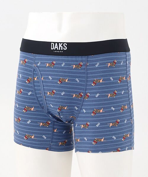DAKS LONDON　アンダーウェア  / ダックス　ロンドン　アンダーウェア ボクサーパンツ・ブリーフ | 前開きボクサーブリーフ（ネイビー）