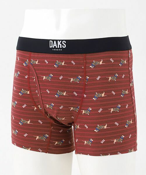 DAKS LONDON　アンダーウェア  / ダックス　ロンドン　アンダーウェア ボクサーパンツ・ブリーフ | 前開きボクサーブリーフ（ワイン）