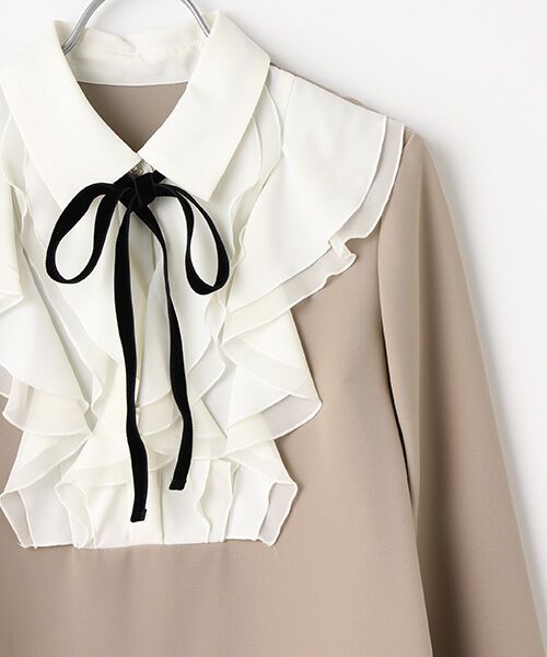 Dear Princess / ディア プリンセス シャツ・ブラウス | 【日本製】フリルヨーク　リボンブラウス | 詳細2
