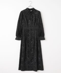 Dear Princess / ディア プリンセス ロング・マキシ丈ワンピース | 【日本製】カモフラカットジャガード　ワンピース