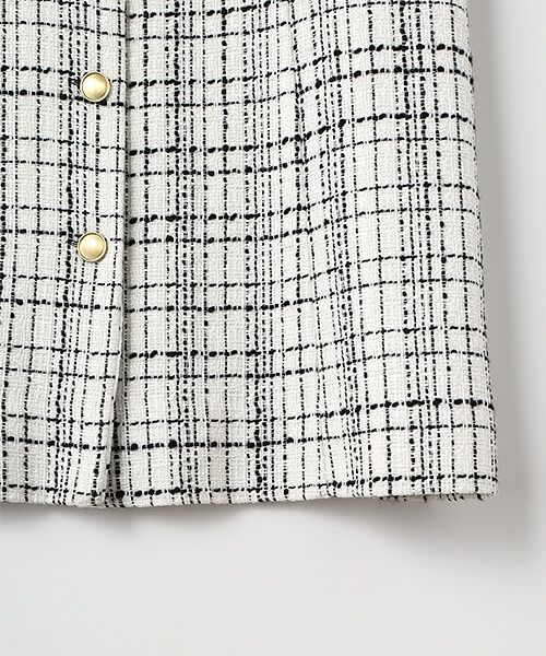 Dear Princess / ディア プリンセス ミニ丈・ひざ丈ワンピース | スラブブッチャーツイード　ワンピース | 詳細4