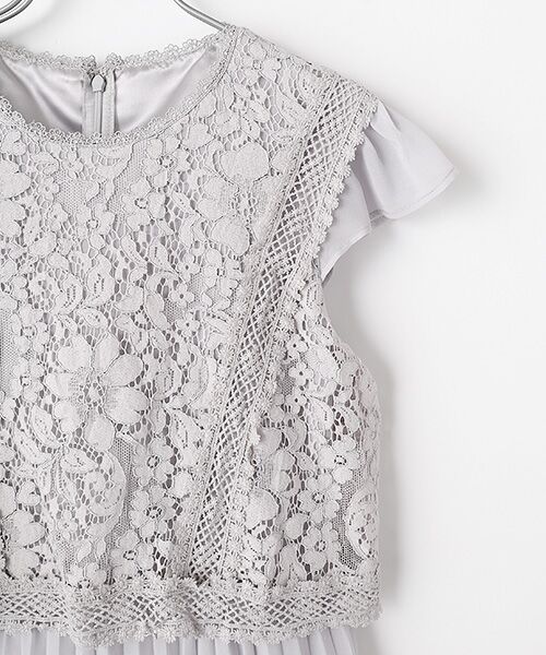 Dear Princess / ディア プリンセス ドレス | レース×プリーツ　ワンピース | 詳細2