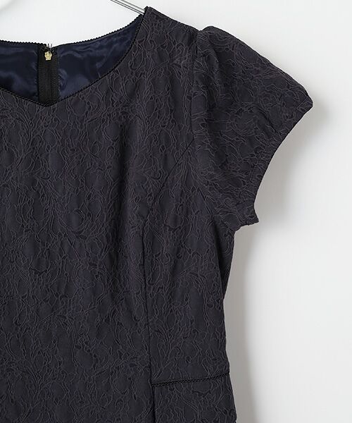 Dear Princess / ディア プリンセス ミニ丈・ひざ丈ワンピース | TCストレッチジャガード　ワンピース | 詳細3